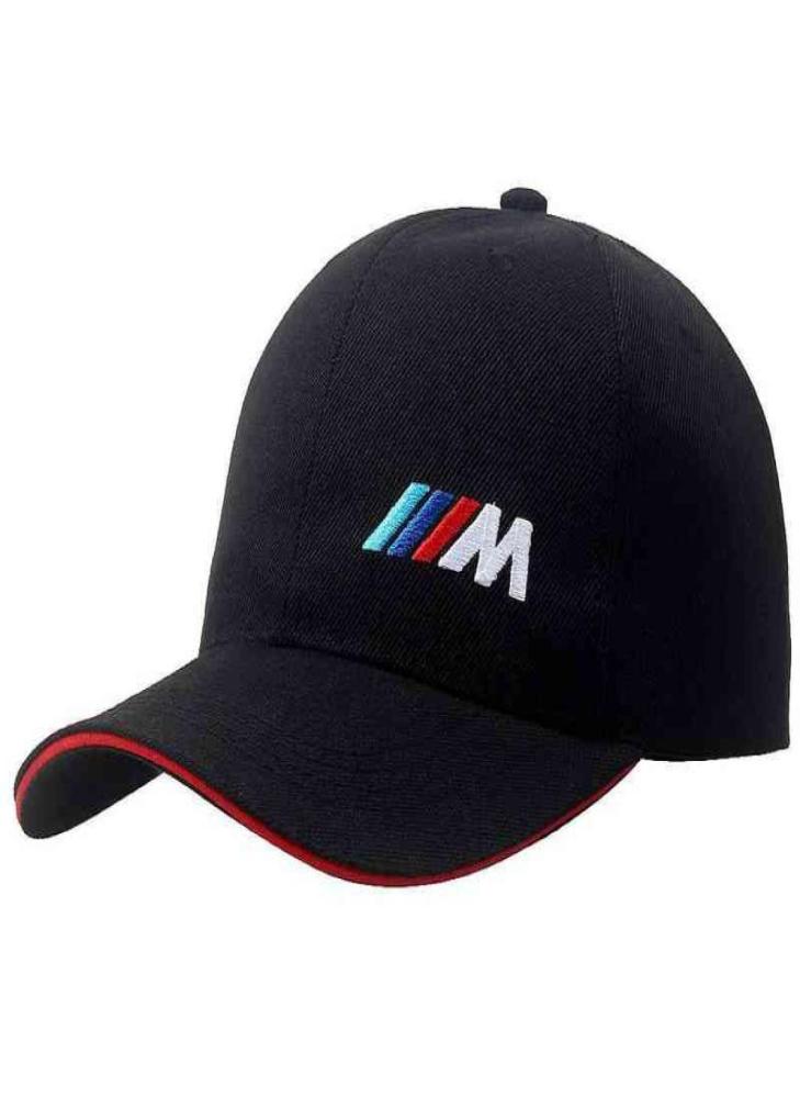 

Baseball Cap BMW M sports car Embroidery Casual Snapback Hat New Fashion High Quality Man Racing Motorcycle Sport hats AA2203045345670, White
