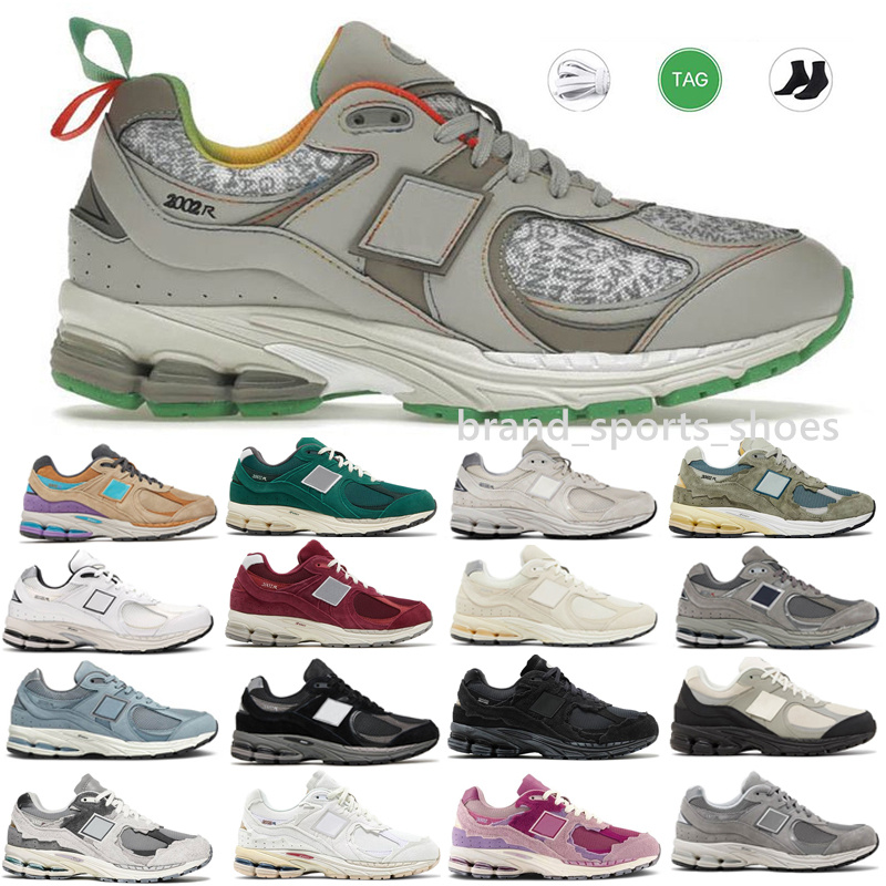 

2002R Casual Shoes Protection Pack Rain On Cloud Phantom Designer Athletic Sneakers Sea Salt Luxury OG 2002 R Salehe Bembury 2023 Trainers Runners size 36-45, Color #15