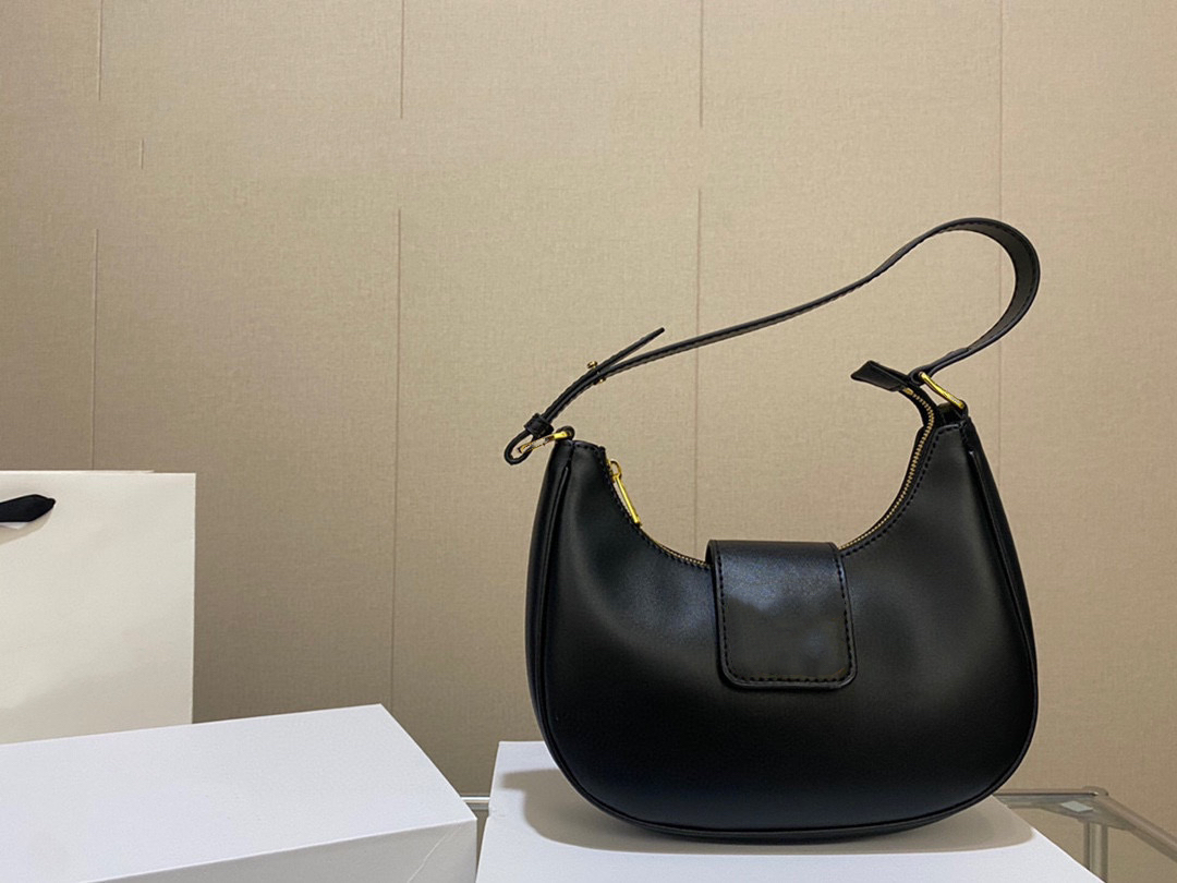 

Arc de Triomphe Underarm Bag Women's Crossbody Bag Large Capacity Genuine Leather Classic Metal Logo Designer Adjustable Shoulder Strap ID royalfashion_bag, Deep brown