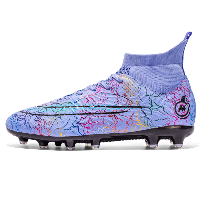 

Dress Shoes Men's High Top Mandarin Duck Soccer Shoes FG/TF Grass Anti-Skid Training Shoes Football Boots Kids Outdoor Sports Shoes 230509, 068-d-black