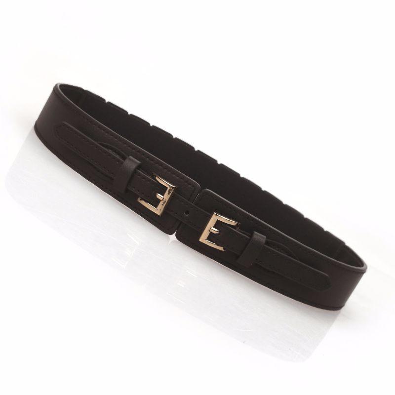 

Belts For Women Elastic Waist Seal Slim Fashionable All-match Dress Decorative Belt Fur Women's Thin Skirt BlackBelts, Black