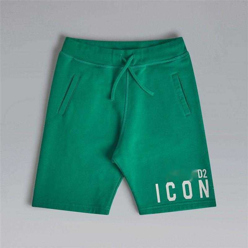 

Summer short pants men's and women's shorts D2 designer pants casual beach pants men's shorts running sports leisure fitness elastic waist straight sweatpants, Black