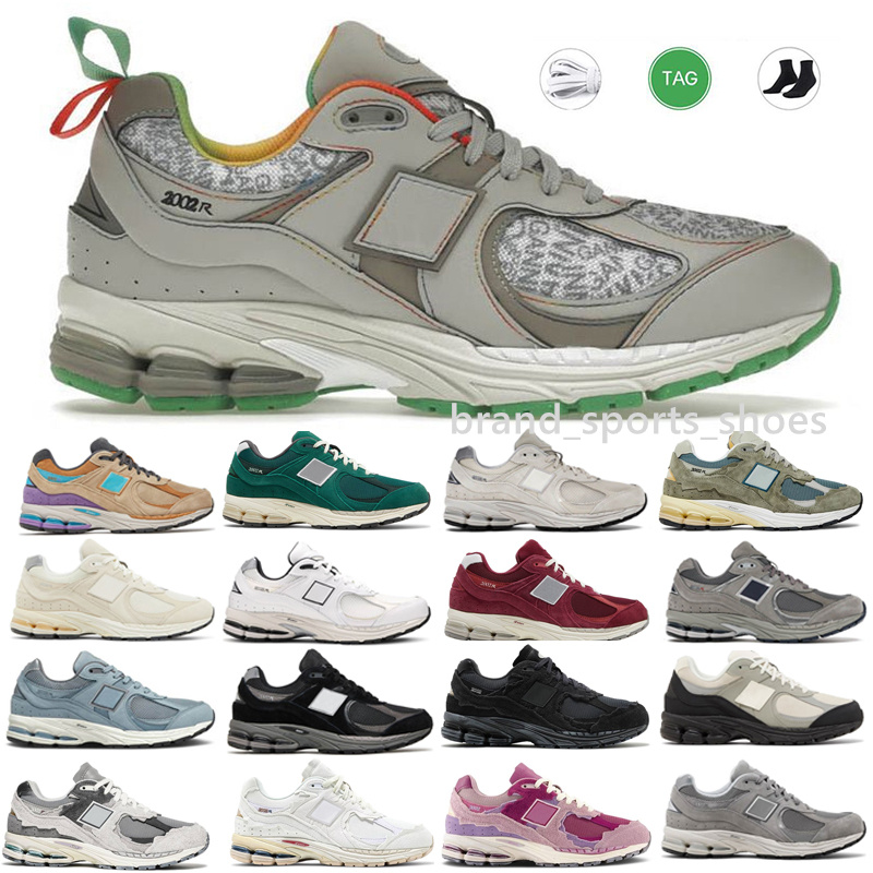 

2002R Casual Shoes Protection Pack Rain On Cloud Phantom Designer Athletic Sneakers Sea Salt Luxury OG 2002 R Salehe Bembury 2023 Trainers Runners, Color #12