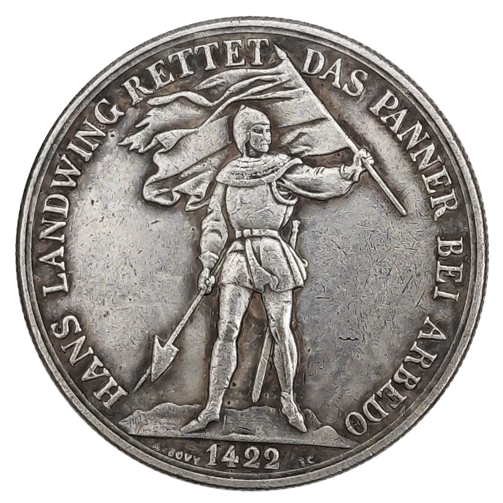

Switzerland 5 Franken Shooting Festival 1869 Silver plated Copy Coins