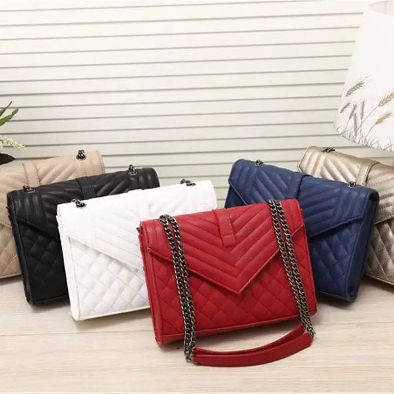 

High Quality Luxurys Designers women bags Handbag casual designer Messenger Bag Woman CrossBody chain Handbags Totes, Red