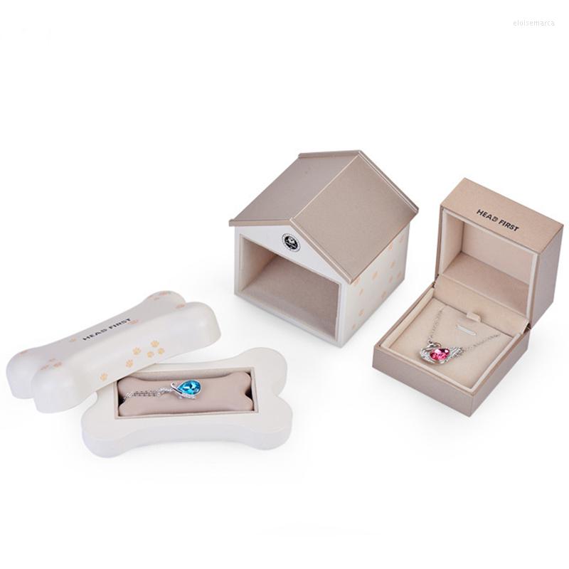 

Jewelry Pouches Unique Shape Organizerset Box Available Mothers Day Gift Packaging Ring Earrings Pendant Necklace Storage Boxes