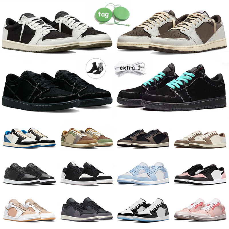 

Top 1 Low Basketball Shoes High Quality 1s Olive Tiffany Reverse Mocha Black Phantom Zion Williamson Voodoo Year Of The Rabbit Panda Mens Womens Sneakers, 36-47 tropical teal sandy beige