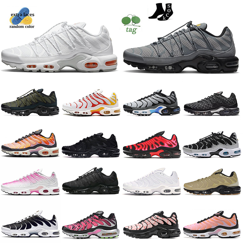 

2023 new tn plus utility Running shoes tns berlin Unity Black White University red Grape Gold Bullet Hyper Sky Blue Fury Jade mens womens trainers outdoor sneakers, It27 og gold bullet 40-46