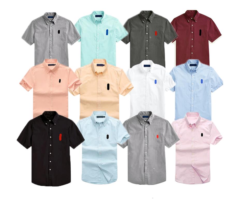 

embroidery Designer Summer Mens T-shirts short sleeve polos ralph designer man printing Tee loose casual letter polo Fashion shirt lauren Asian size M-2XL