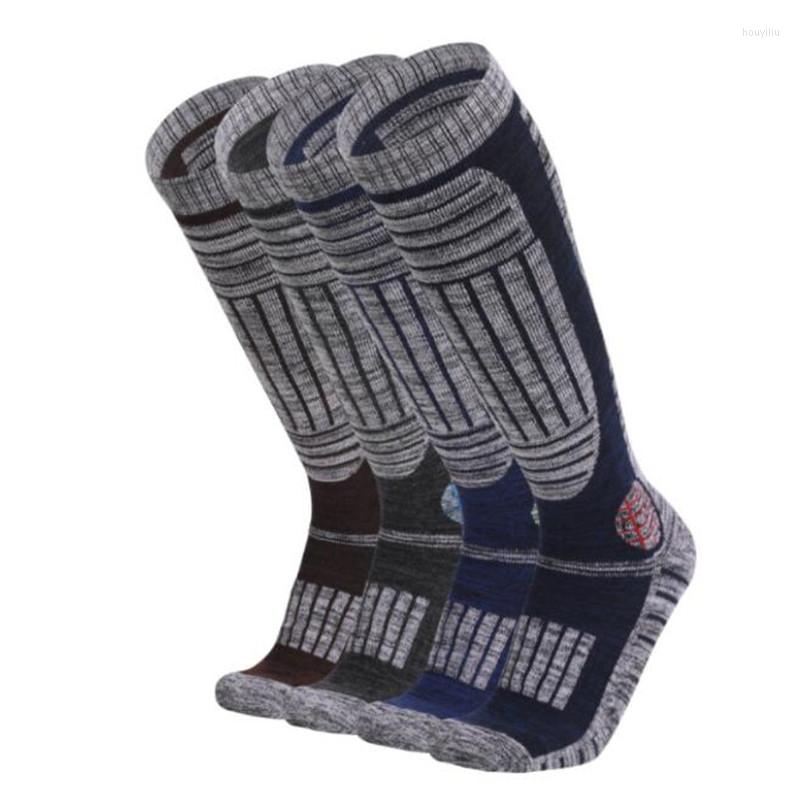 

Sports Socks Winter Men's Cotton Warm Skiing Thicker Snowboard Hinking Thermal Thermosocks Sock, Colorful blue
