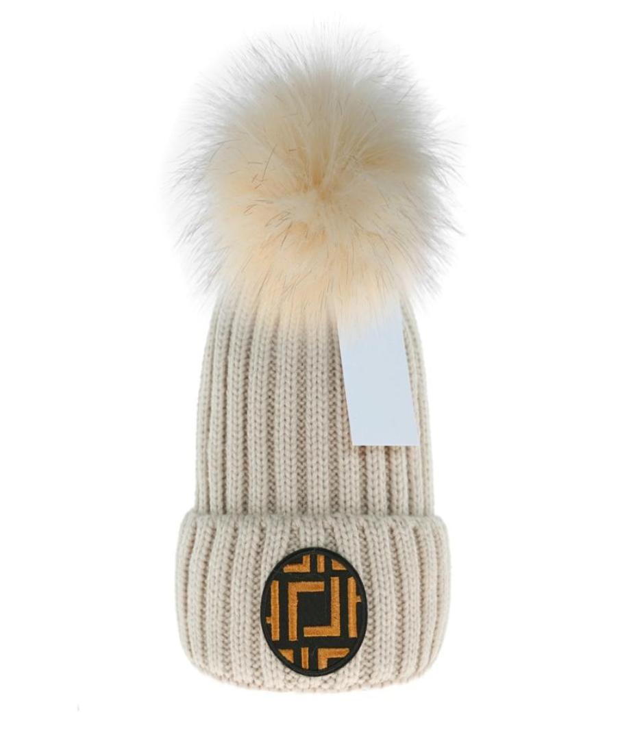 

Men Womens Winter Beanie Warm Cable Knit Hat Style Stretch Trendy Ribbed Chunky Cap Real Wool Ball Caps8853626, Red
