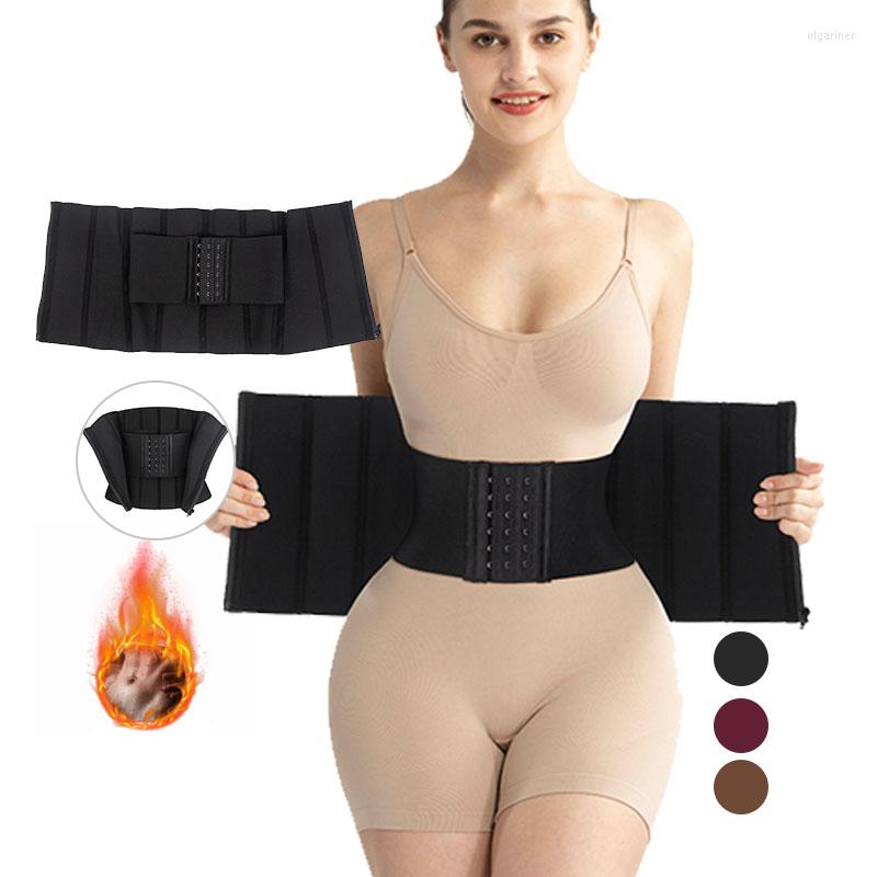 

Women' Shapers Palicy Women Snatch Underwear Thicker Latex Waist Trimmer Slimming Bandage Belt Tummy Control Wrap Trainer, Black