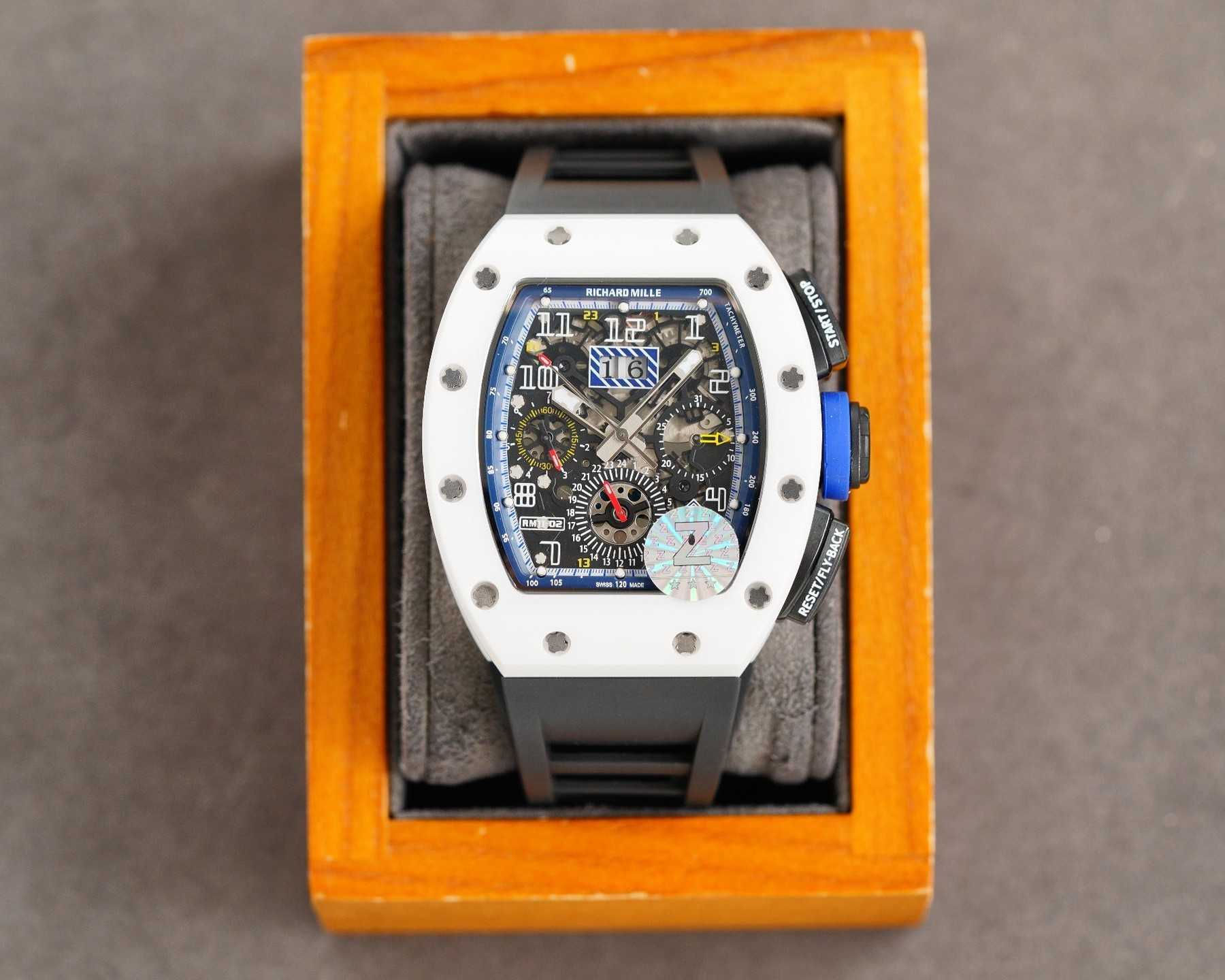 

New Chronograph mechanical wrist watches rm11-03 Amazing Mechanical Luxury for man High end Factory Superb Designer High-quality, Black
