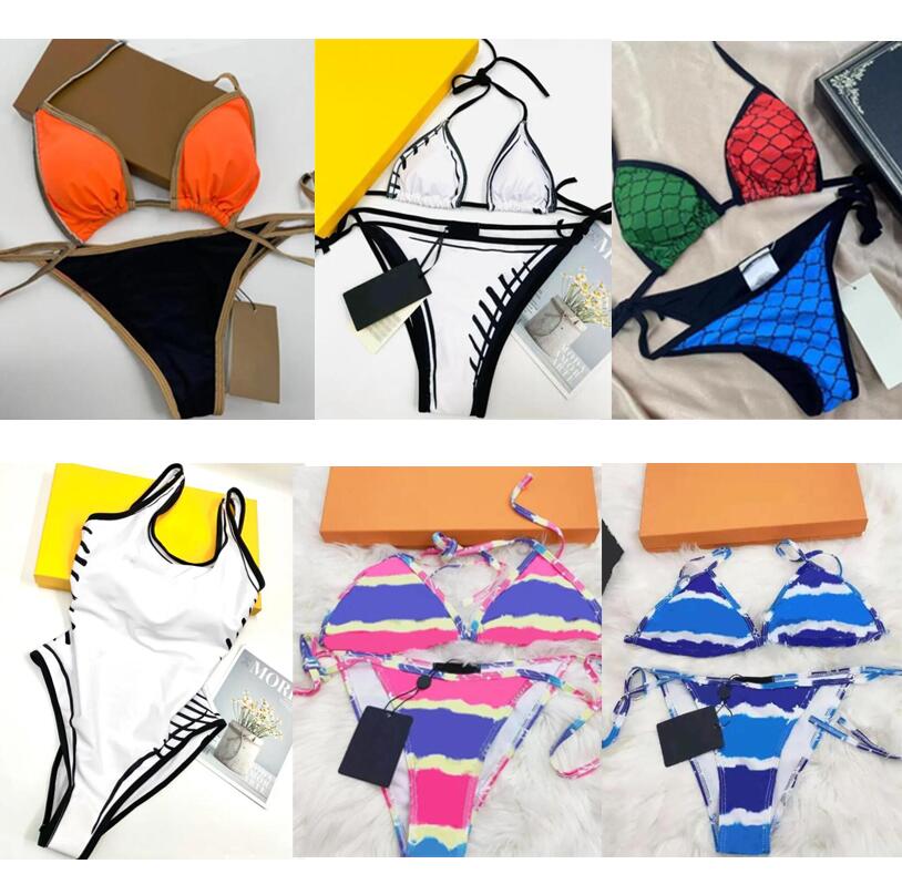 Multi Styles Hot Selling Bikini Women Fashion Swimwear IN Stock Swimsuit Bandage Sexy Bathing Suits Sexy pad Tow-piece High Quality-image-760920942