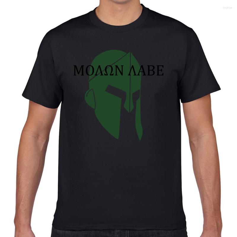 

Men' T Shirts Tops Shirt Men Molon Labe Casual Black Geek Short Male Tshirt XXXL, Yellow