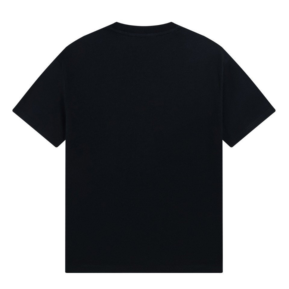 

2023 New Summer Mens Designer tshirt Solid 3D Printed Loose shirts With Letters Print Short Sleeves Top Sell Luxury Men O-Neck Casual Loose Tees Top, Black