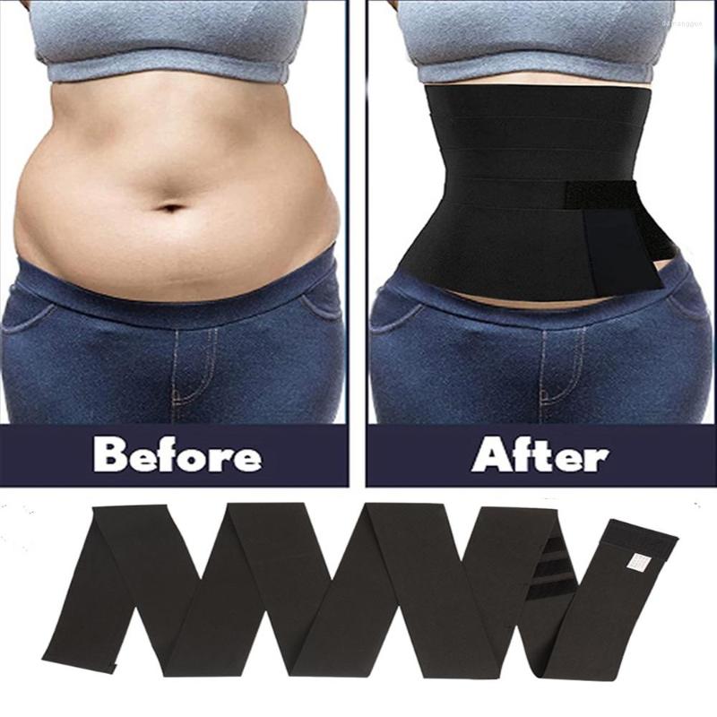 

Women's Shapers Waist Trainer Women Shaperwear Slimming Tummy Wrap Elastic Trimmer Belt Bandage Body Shaper Fajas Control Belly Workout, Width 10cm