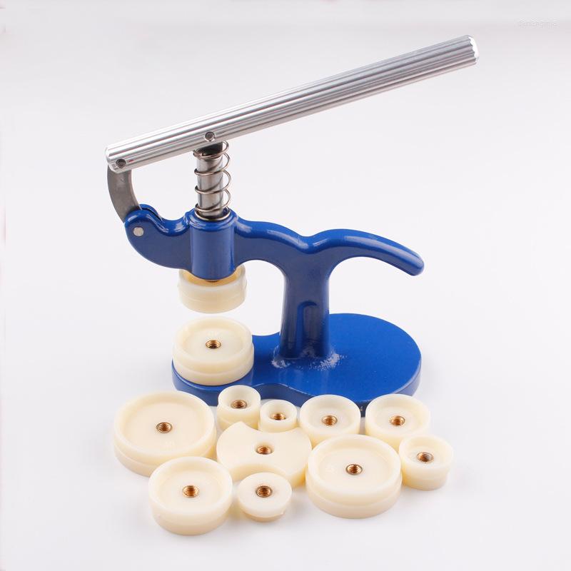 

Watch Repair Kits Professional Tool With 12Pc Dies Case Press Back Cover Closer Battery Change For Watchmakers