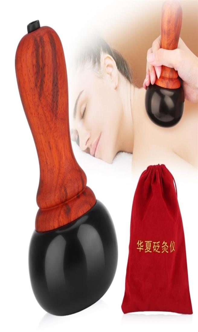 

PASTSKY Stone Electric Gua Sha Massager Natural GuaSha Scraping Back Neck Face Massage Relax Muscles Skin Lift Spa 2111185412934