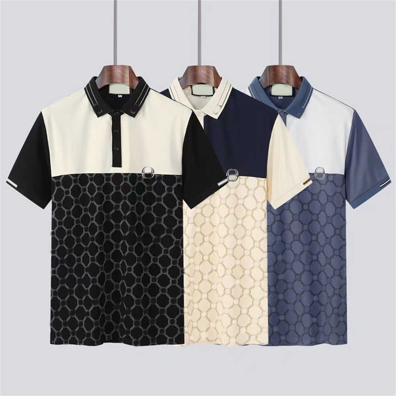 

ss23 Men's Stylist Polo shirt luxury Italian men's clothing short sleeved fashion casual men's summer T-shirt multiple colors Asian size M-3XL, No.01
