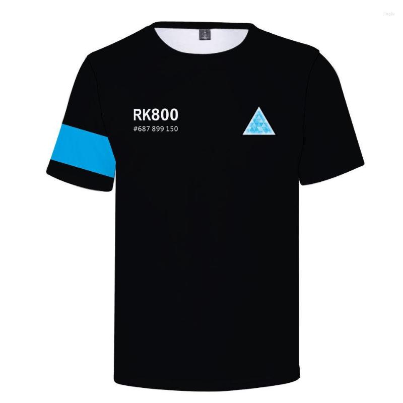 

Men' T Shirts 2023 Europe And America  Detroit: Become Human Detroit Trend 3D Digital Printing Short Sleeve T-Shirt -40