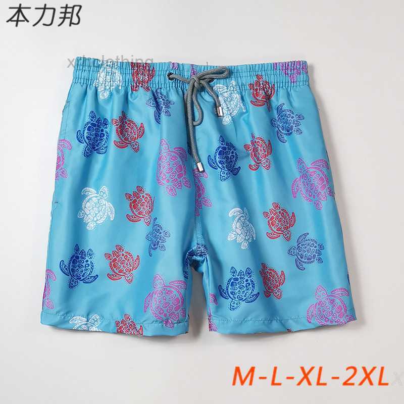 

Turtle Summer Beach Pants, Men's Sports, Tourism, Holiday Trend, Fashion Loose Fitting Quick Dried Flower Shorts 1 ZLSQ{category}, V302-1