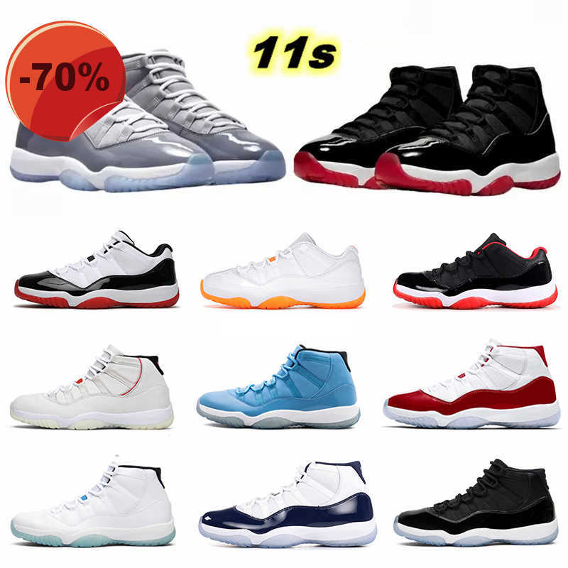 

Sandals With Box Jumpman 11 Cool Grey 11s Basketball shoes OG men Trainers Bred Space Jam Pure Violet Concord Cap Gown Gamma Blue womens low sneaker b, 14