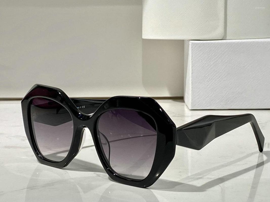 

Sunglasses 2023 Fashion Oversize Design And Chunky Volumes Acetate Square Frame Lady Luxury Polarized Eyeglasses Uv400