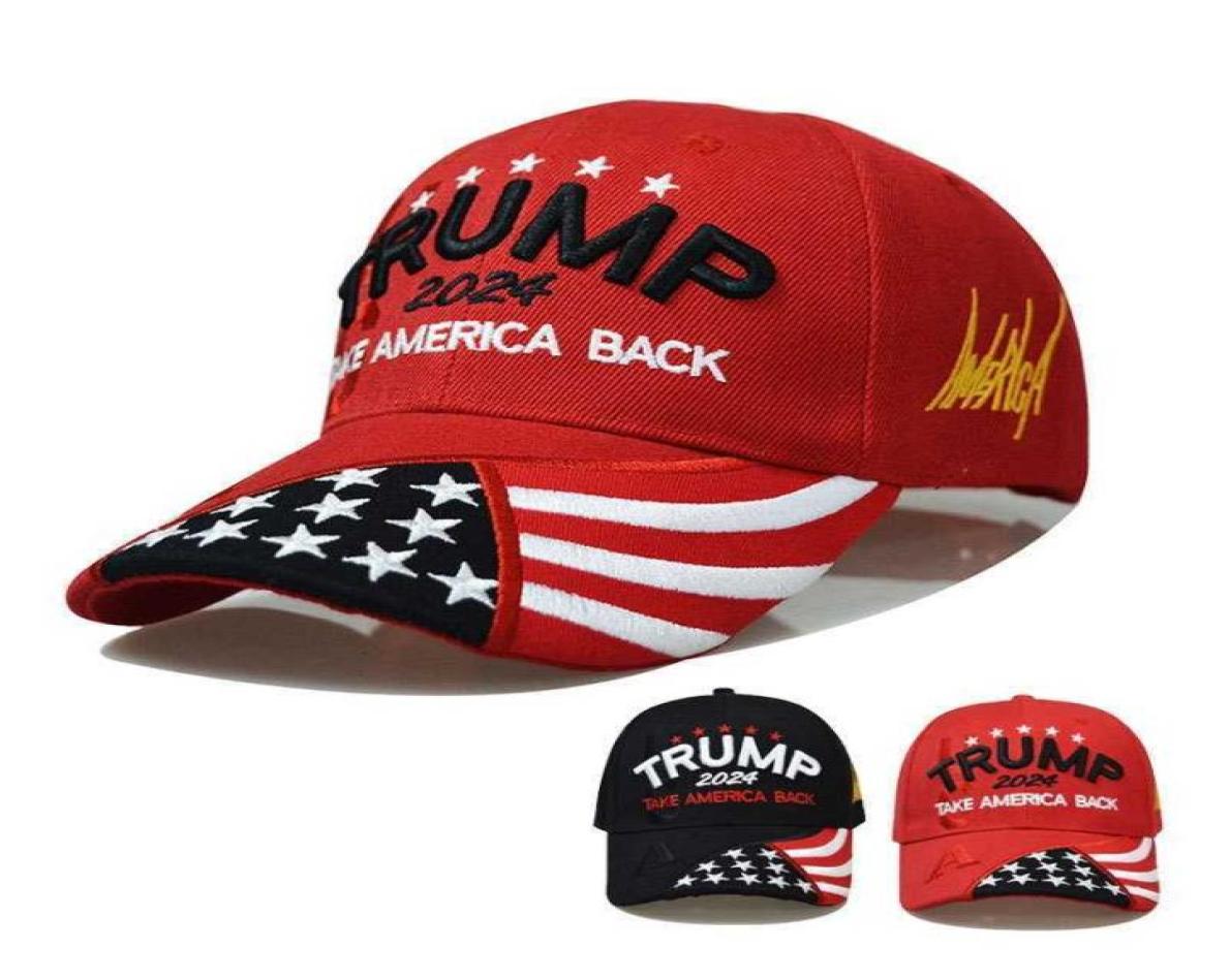 

Fashion Classic Donald Trump 2024 Baseball Caps 3D Embroidery Adjustable Strapback Summer Mens Womens Hats Adults Sun Visor Red Bl6516122, Gold