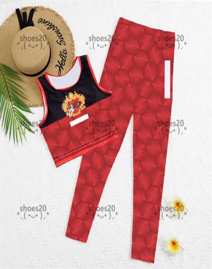 

Top Baroque Yoga Outfits Quick Dry Sports Vest Pants Luxury Clothing Fitting Elastic Leggings Womens Workout Sportswear Designer S1983710, Pink