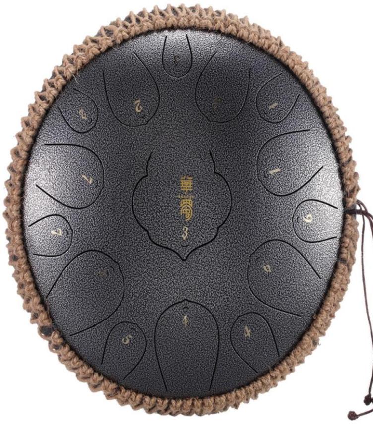 

Steel Tongue Drum 15 Notes 13 Inch Harmonic Handpan Drum Percussion Instrument Tank Drum Chakra Drum for Meditation Yoga and Ze1077924