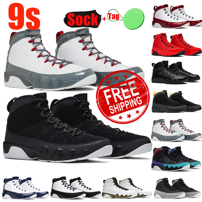 

Jumpman 9 9s Men Basketball Shoes University Blue Gold Black Fire Red Space Jace Change Outdoors Womens Sneakers Hard ground Sports Trainers BIG Size 40-47