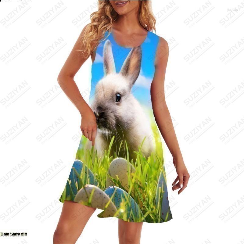

Casual Dresses Fashion Women's Short Sleeve Round Neck Loose Large Sexy A-line Dress 3D Printed Elegant Animal, Pm1303wh