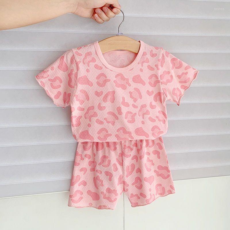 

Clothing Sets Baby Girl Summer Home Clothes Set Kids Costume Cute Short Sleeved Tees Shorts Two-piece Toddlser Leisure Outfits Casual Suits, Dxtzboy