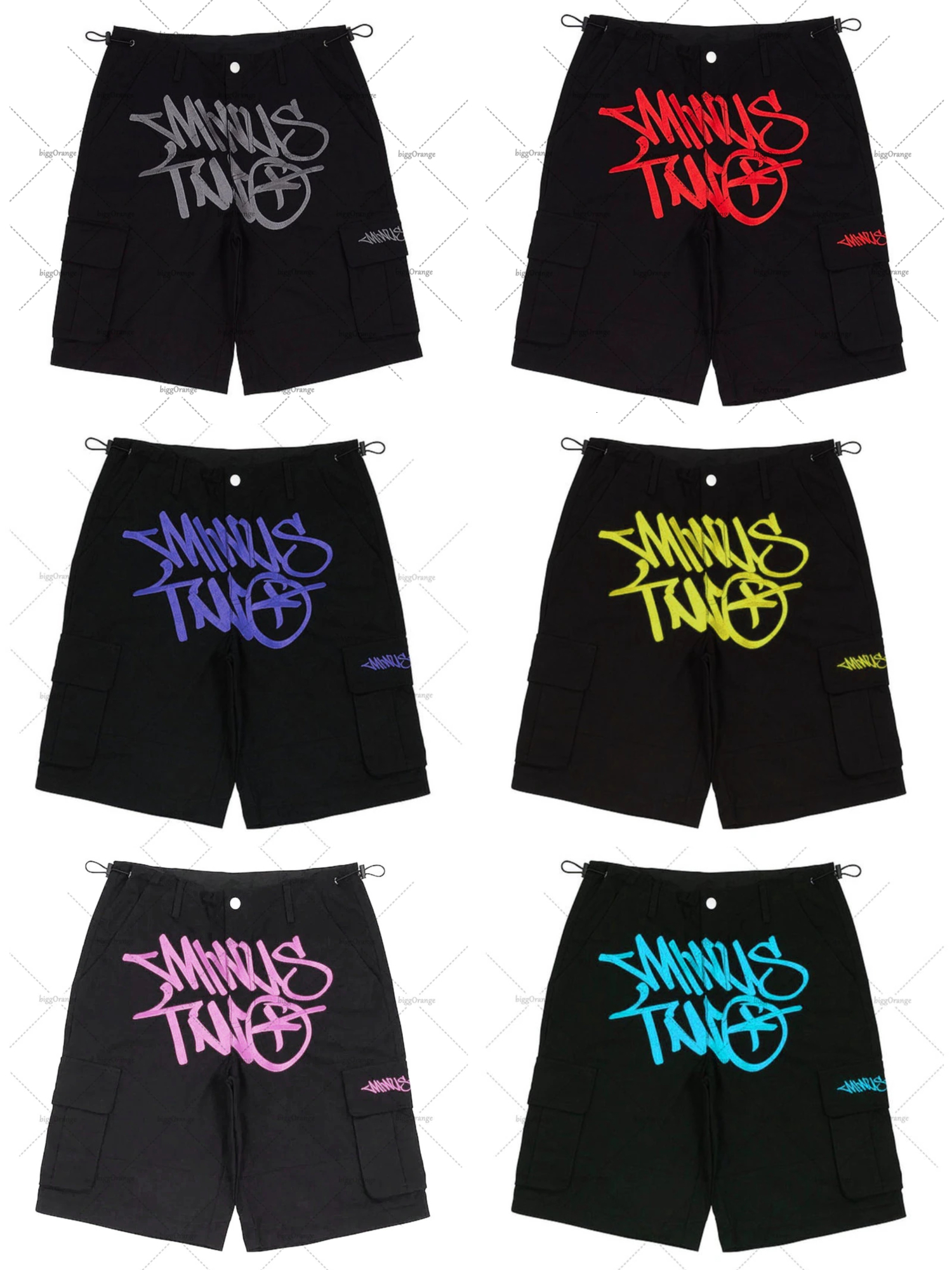 

Men's Shorts Y2K Letter M Printing Wide Leg Casual Shorts Men Vintage Shorts Women American Style Harajuku High Waist Casual Loose pants 230509, 16