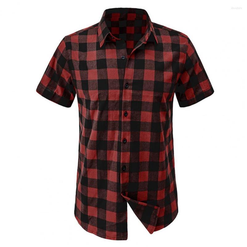 

Men' Casual Shirts Men Shirt Chic Thin Contrast Color Summer Top Garment, Blue
