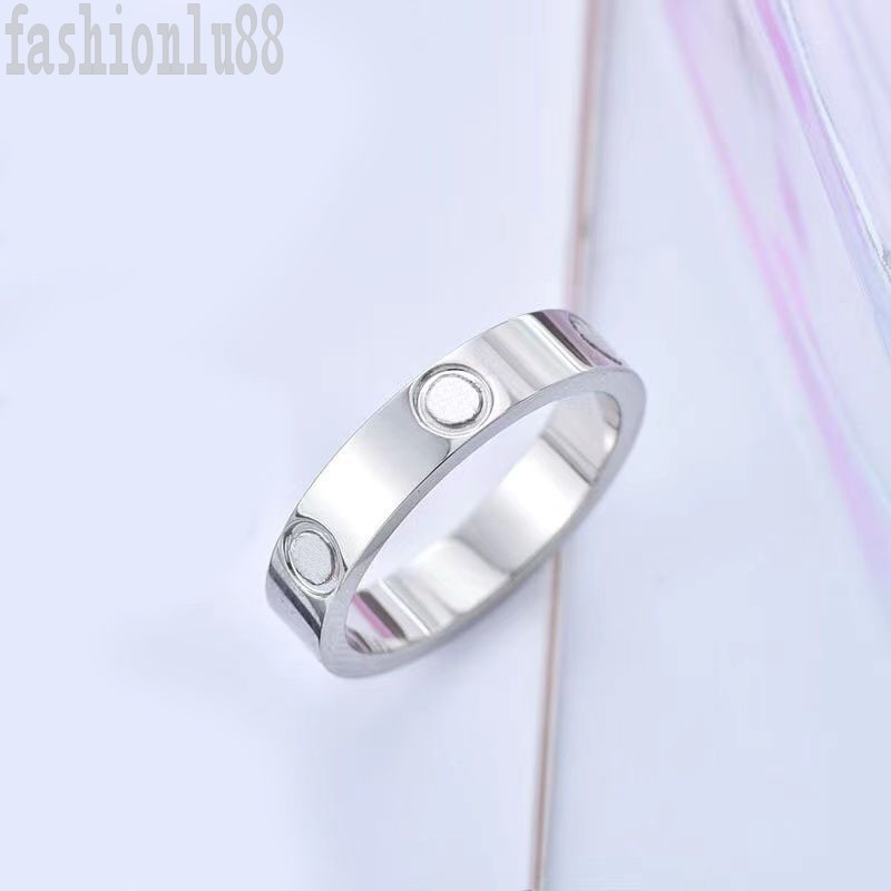 

Women love rings bague homme wedding band ring screw luxury designer diamond wed promise fashion accessories hiphop plated gold womens rings ZB010 E23