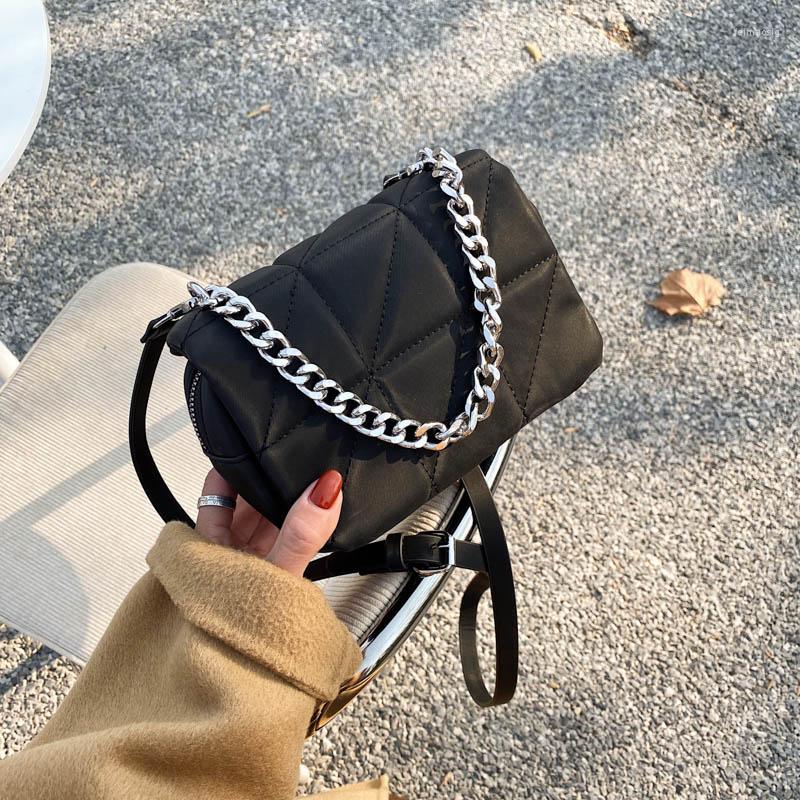 

Evening Bags Mini Shoulder Crossbody Bag Luxury Small Handbags Women Satchel 2023 Female Metal Chain Clutch, White bag