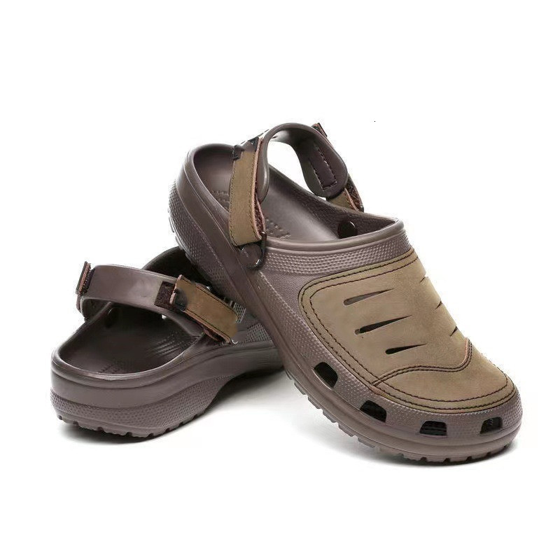 

Sandals Dongdong Shoes Summer Business Casual Men's Beach 230508, Black