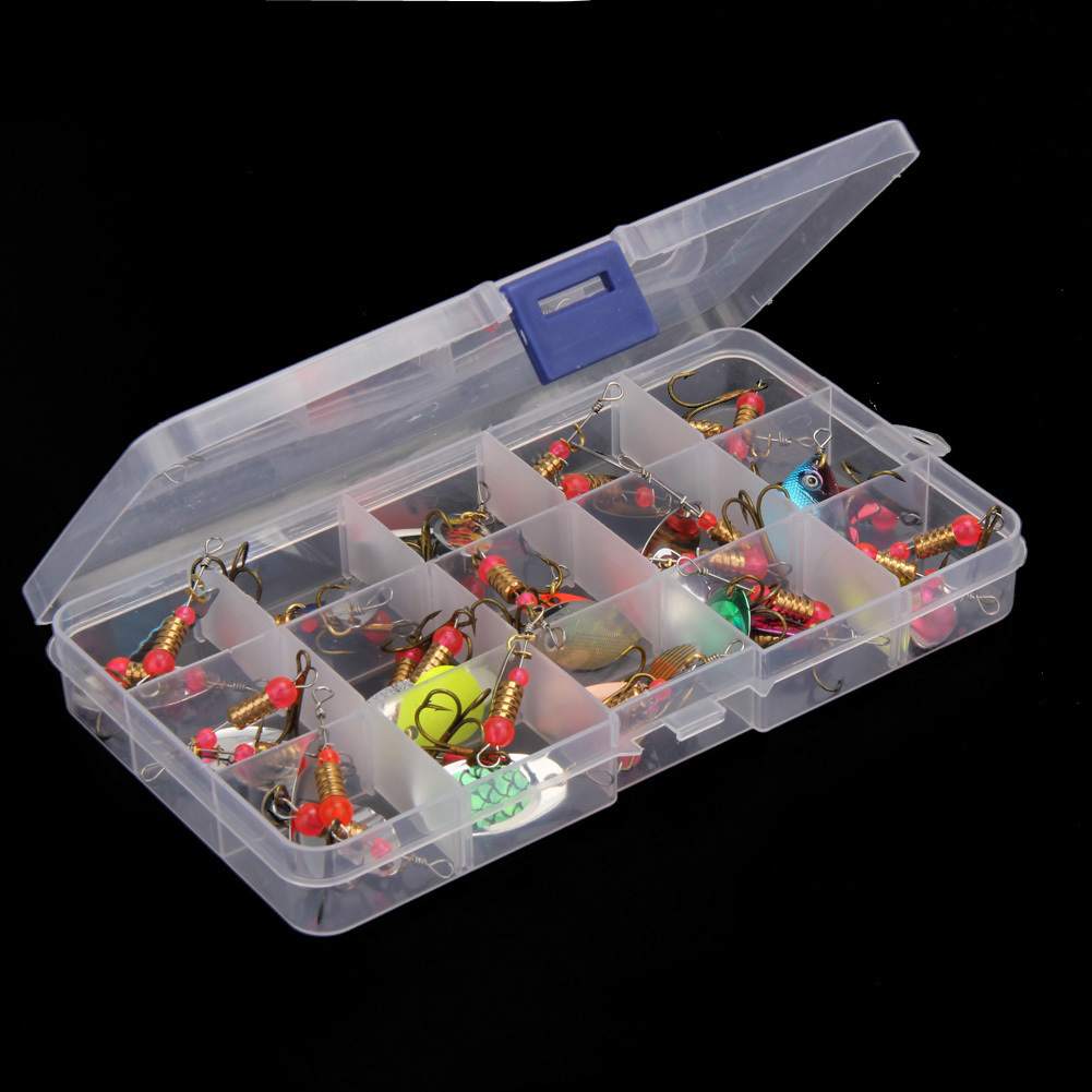 

Baits Lures 30pcs Trout Spoon Metal Fishing Spinner Bass Bright Colorful Artificial Bait Lake River Pond Stream Accessoires 230509