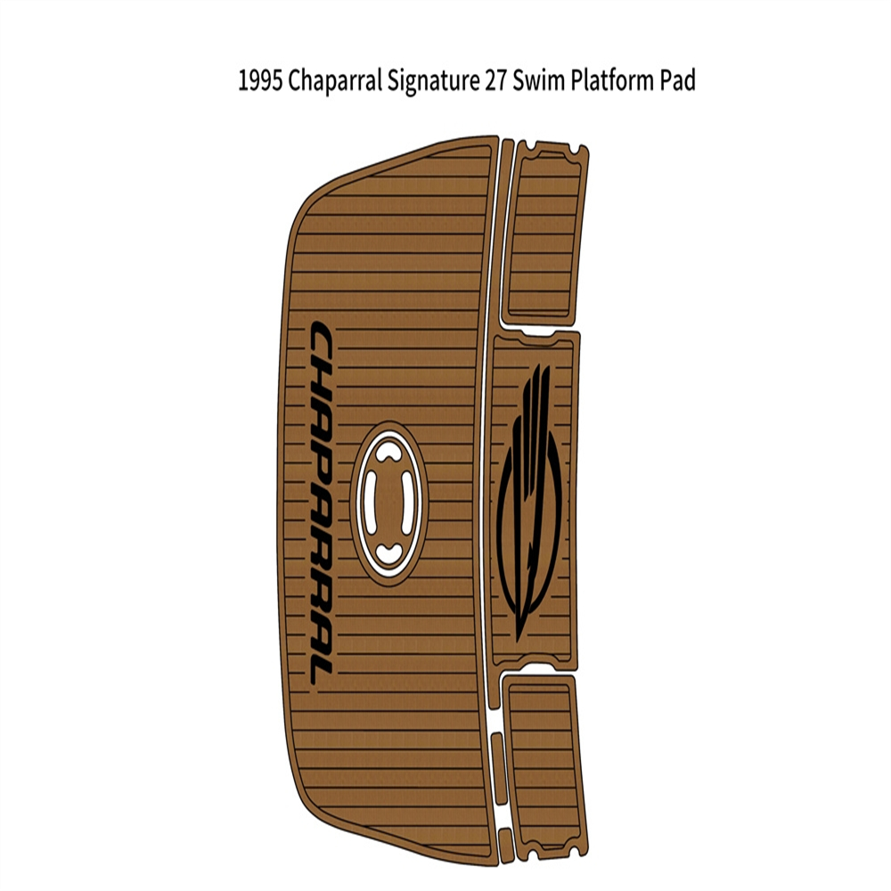 

1995 Chaparral Signature 27 Swim Platform Boat EVA Foam Teak Deck Floor Pad Mat