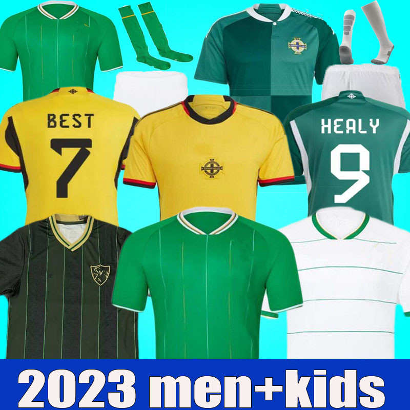 

2023 Northern Ireland Soccer Jerseys BLUE EVANS MCNAIR 23 24 Ireland National Team Special Egan BRADY KEANE Hendrick McClean DOHERTY men kids KITS set Football shirt, Ireland 2023 home
