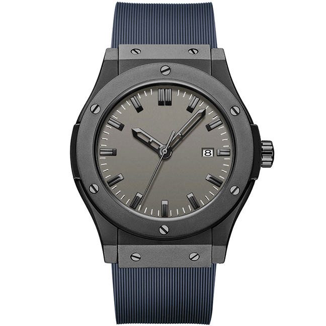 

AAA high-quality multi-color dial leisure leather watchband automatic mechanical copper dial high-quality men's senior leisure calendar watch