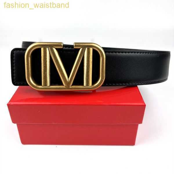 

Designer Belt Men Women Designers s Classic Fashion Luxury Casual Letter Smooth Buckle Womens Mens Valentino Width 3.8cm with Box Yi5q 39, Black