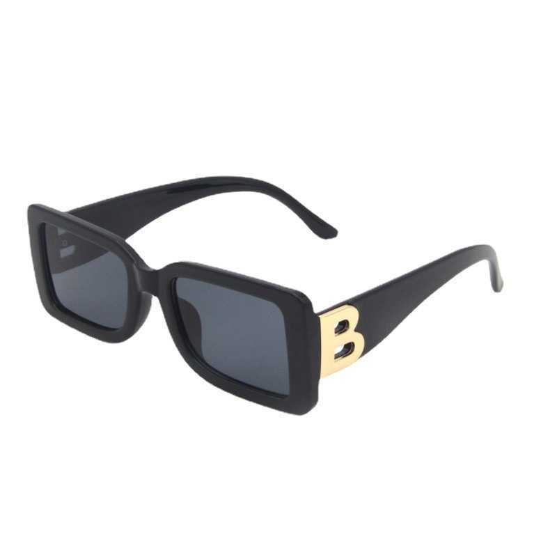 

B word big frame square 2021 new Korean version net red trend ins personality sunglasses