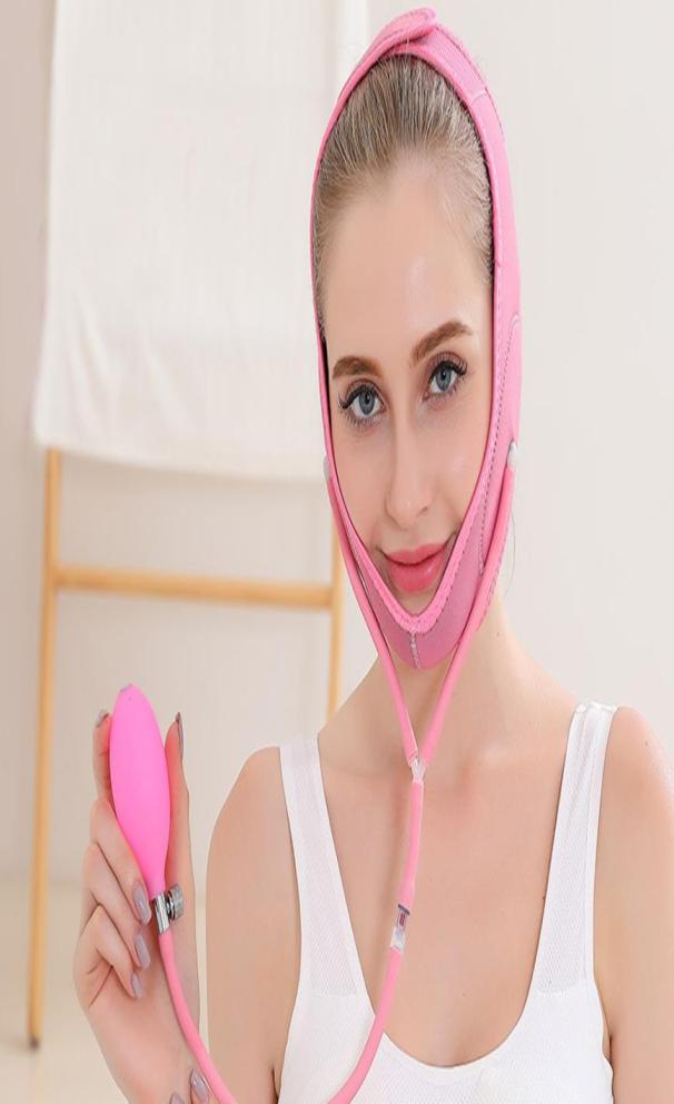 

Thin Face Sleep Slim Lift Band Mask Inflatable Chin Beauty Slim Face V Face Ortics Strap Mask5474356