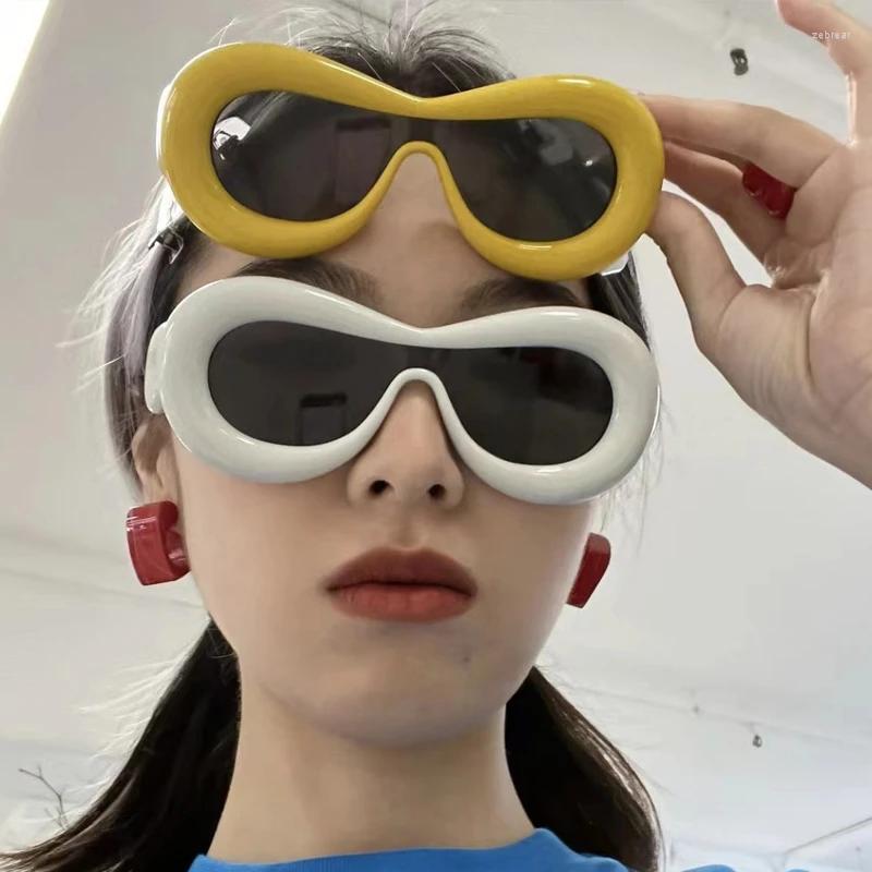 

Sunglasses In Oval For Men Women Fashion Retro Brand Design Shades Eyewear Female Candy Color Goggle Sun Glasses