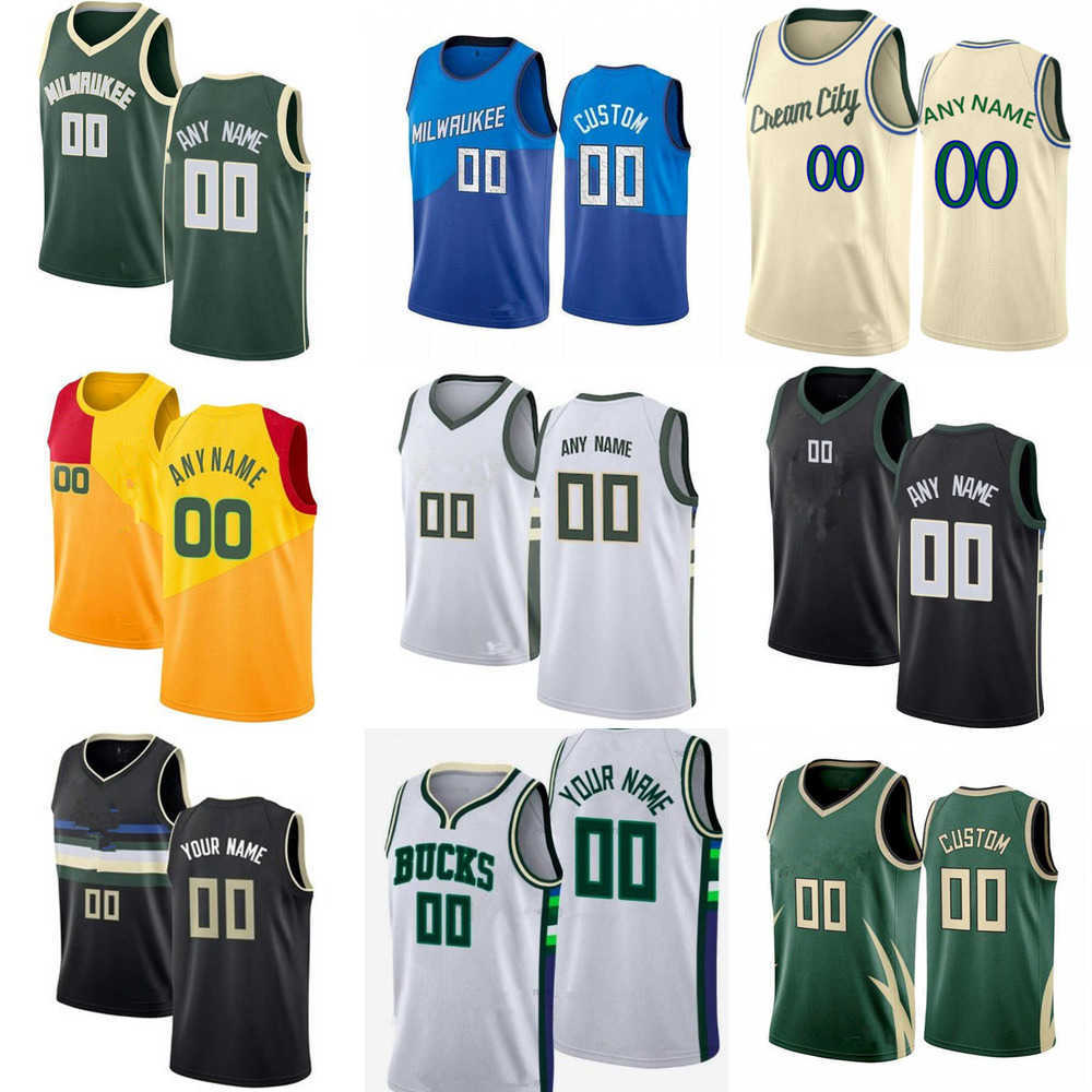 

2023 75th Custom Men Women Youth Milwaukee''Bucks''Giannis 34 Antetokounmpo Grayson 7 Allen Bobby 9 Portis Jr Holiday 21 Bobby Basketball Jerseys, Color