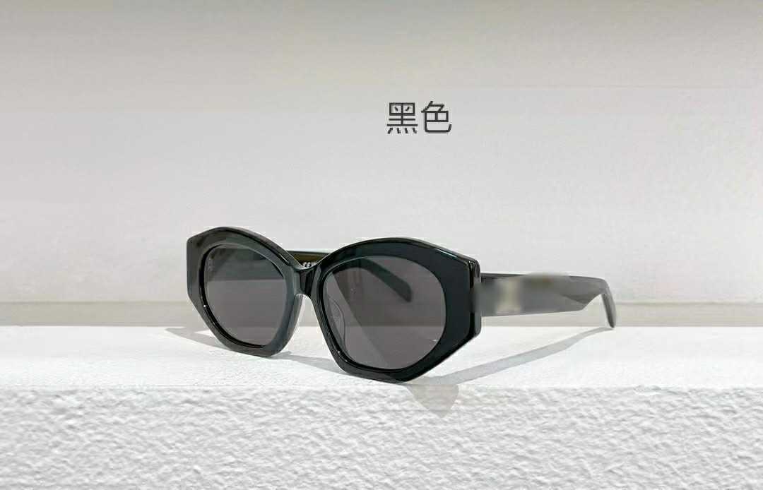 

New Ultralight Large Frame Irregular C 40238 Simple and Versatile Unisex Sunglasses