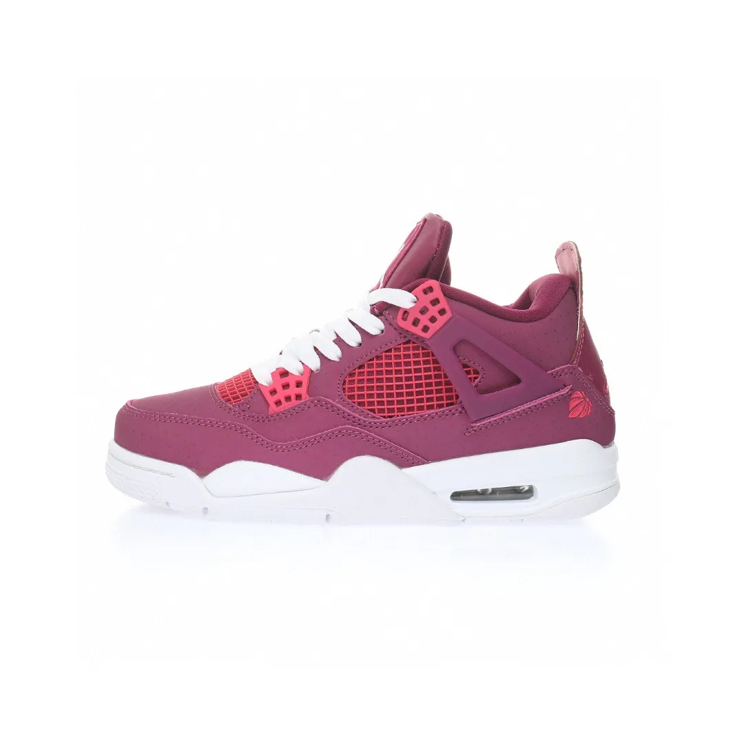 

2023 Basketball Shoes Jumpman 4 True Berry Rush Pink-White GS 4 Designer Outdoor Shoes Sneaker Sports With Original Box